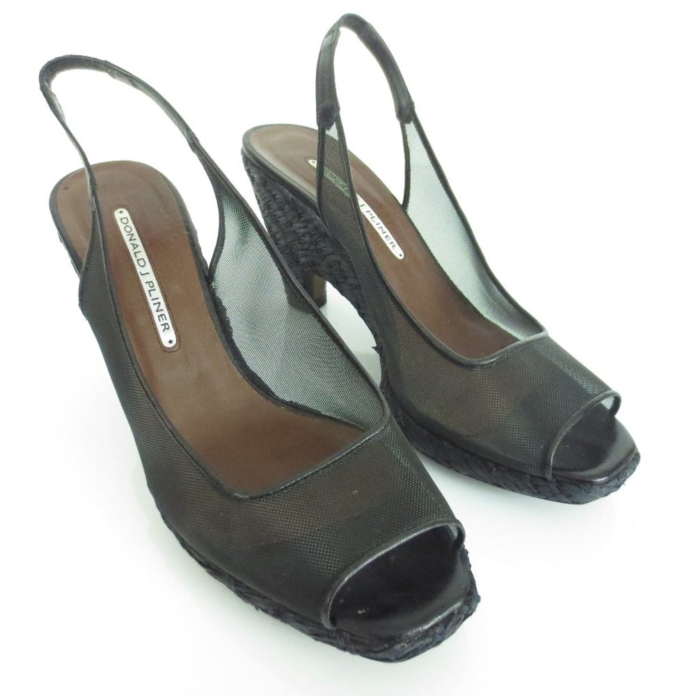 DONALD J PLINER Black/Brown High Heel Shoes